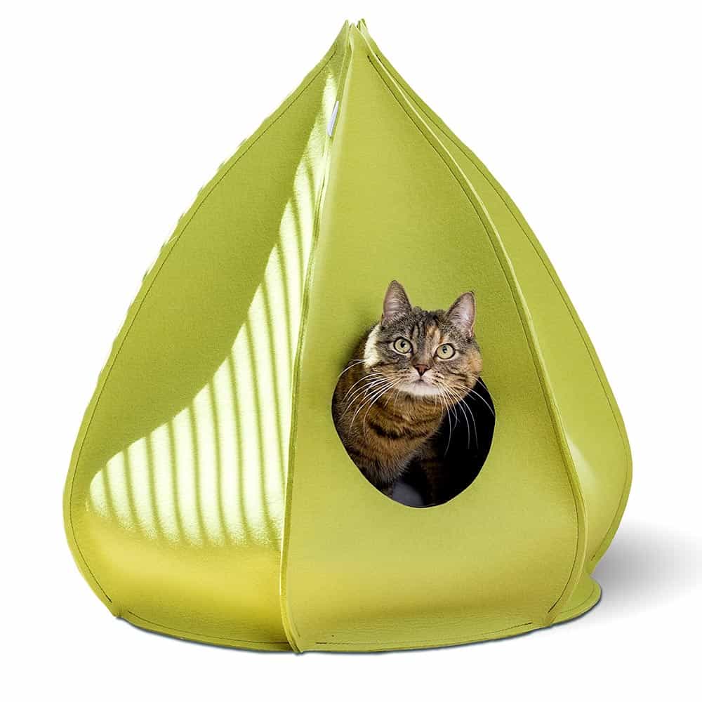 Katzenhöhle Berta in Zwiebelform von pet-interiors.
